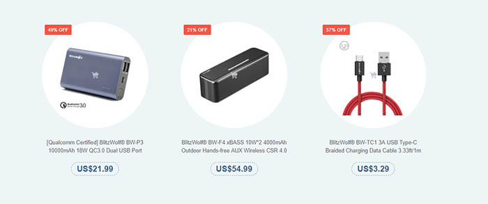 recomendacion de BlitzWolf