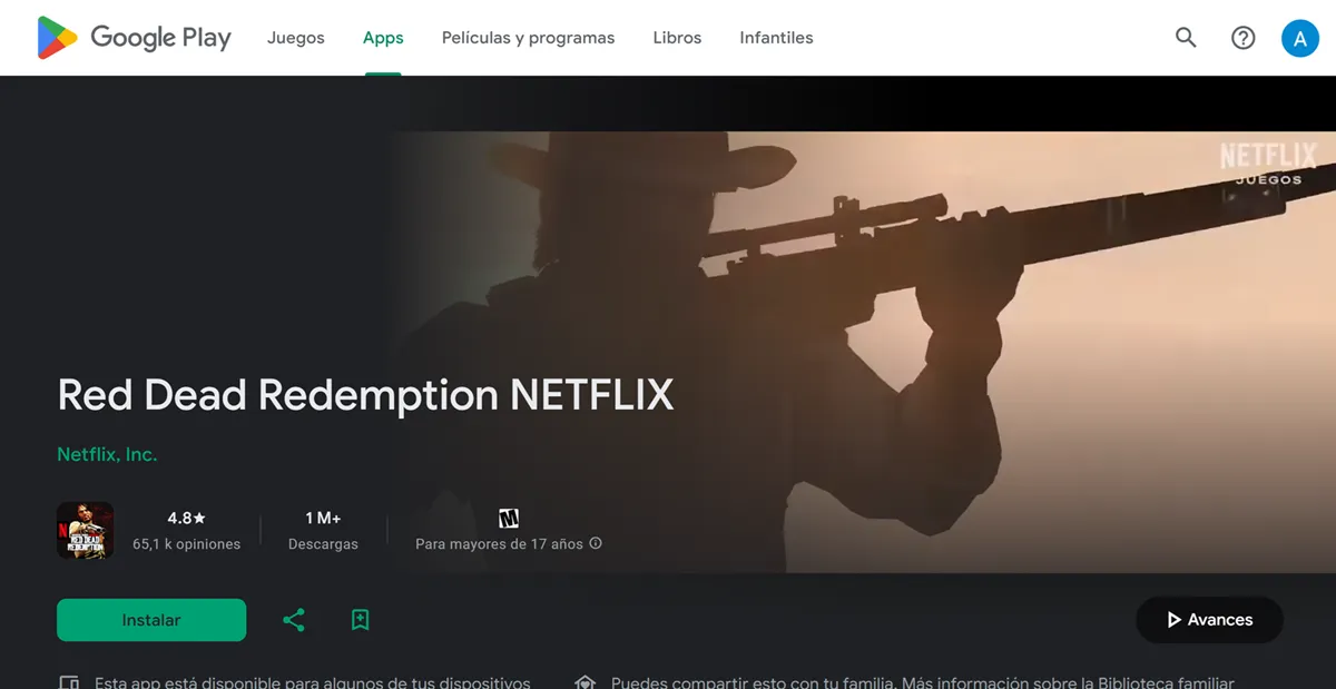 red dead redemption para android en la play store