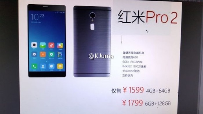 redmi pro 2 xiaomi