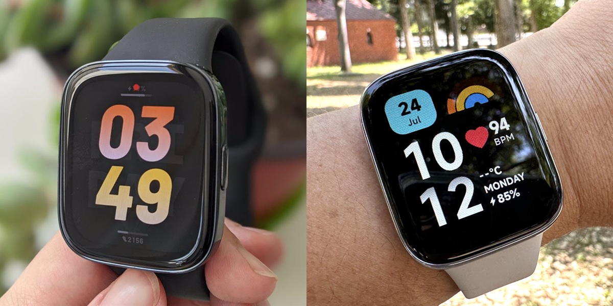 redmi watch 3 vs redmi watch 3 active pantalla