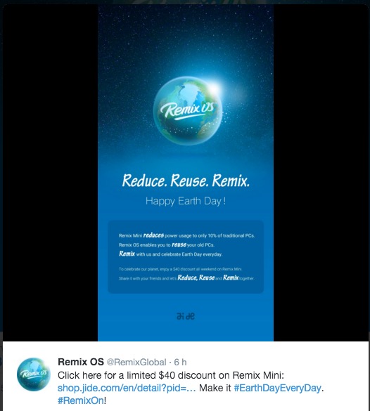 remix mini descuento