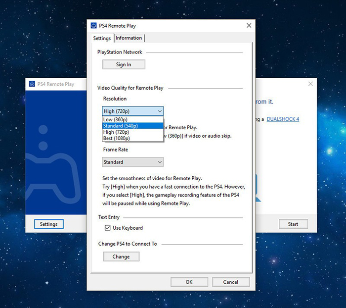 remote play configuracion