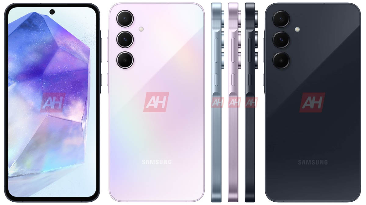 renders HD filtrados samsung galaxy a55