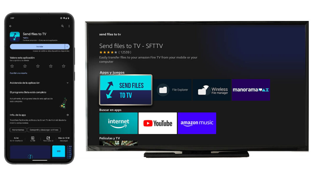 Cómo instalar APK en Fire TV desde el móvil
