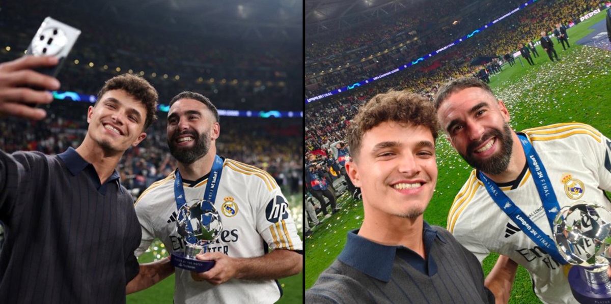 resultado de la selfie de dani carvajal con el oppo find x7 ultra