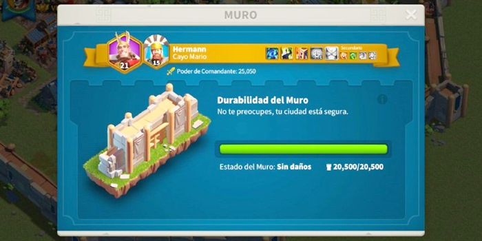 rise of civilizations muro mejorar