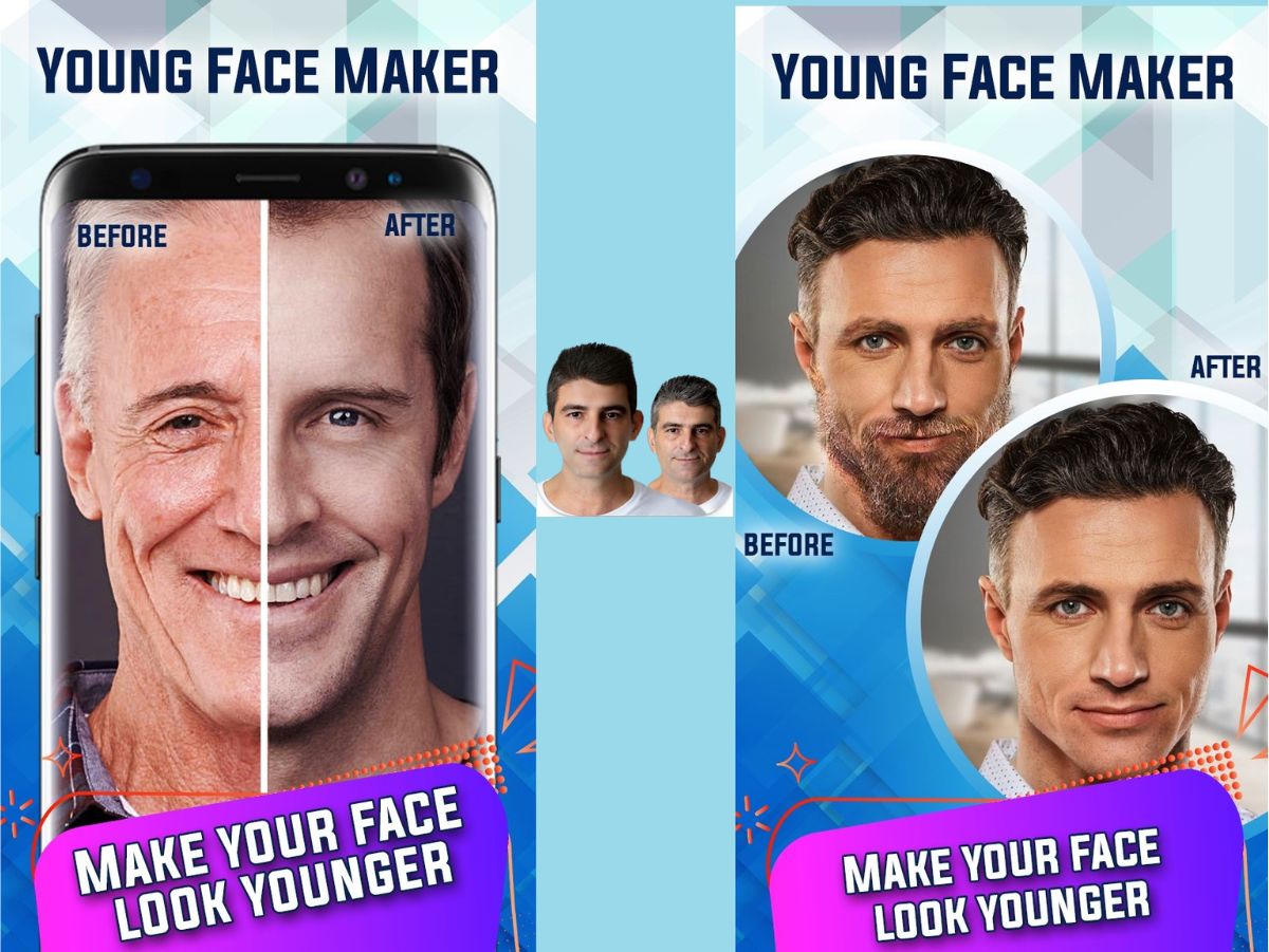 rostros jovenes con young face maker