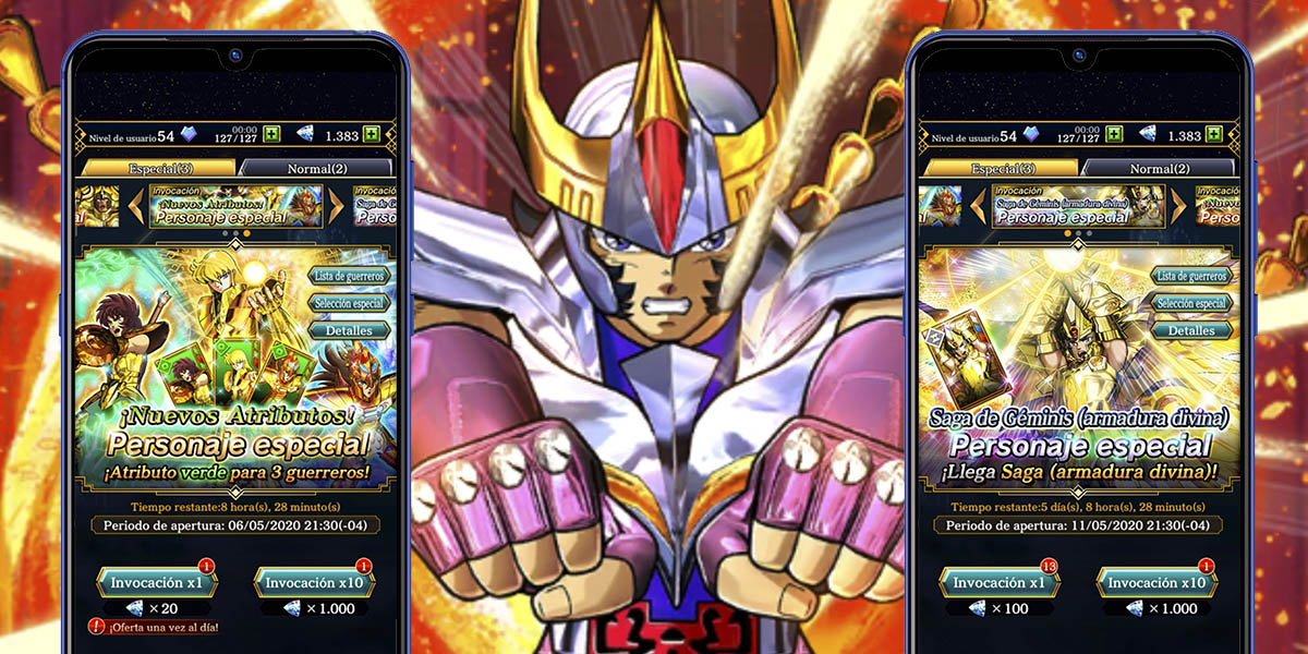 saint seiya shining soldiers invocar caballeros poderosos
