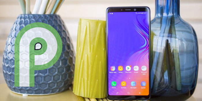 samsung galaxy a9 2018 actualizacion android pie europa