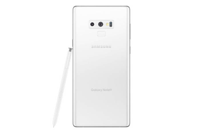 samsung galaxy note 9 en blanco