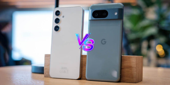 samsung galaxy s24 vs google pixel 8 comparativa