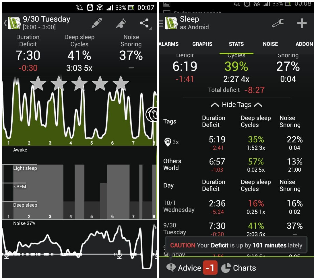 sleep as android