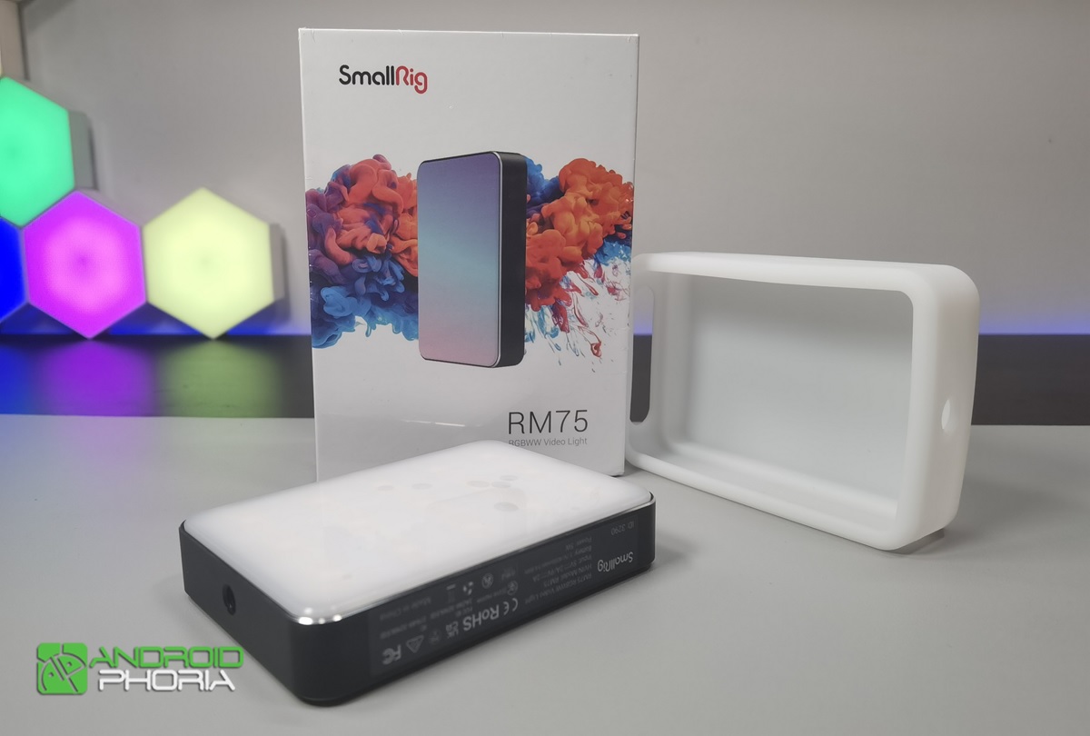 smallrig rm75 luz led inteligente