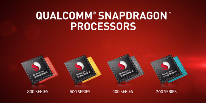 snapdragon gama procesadores