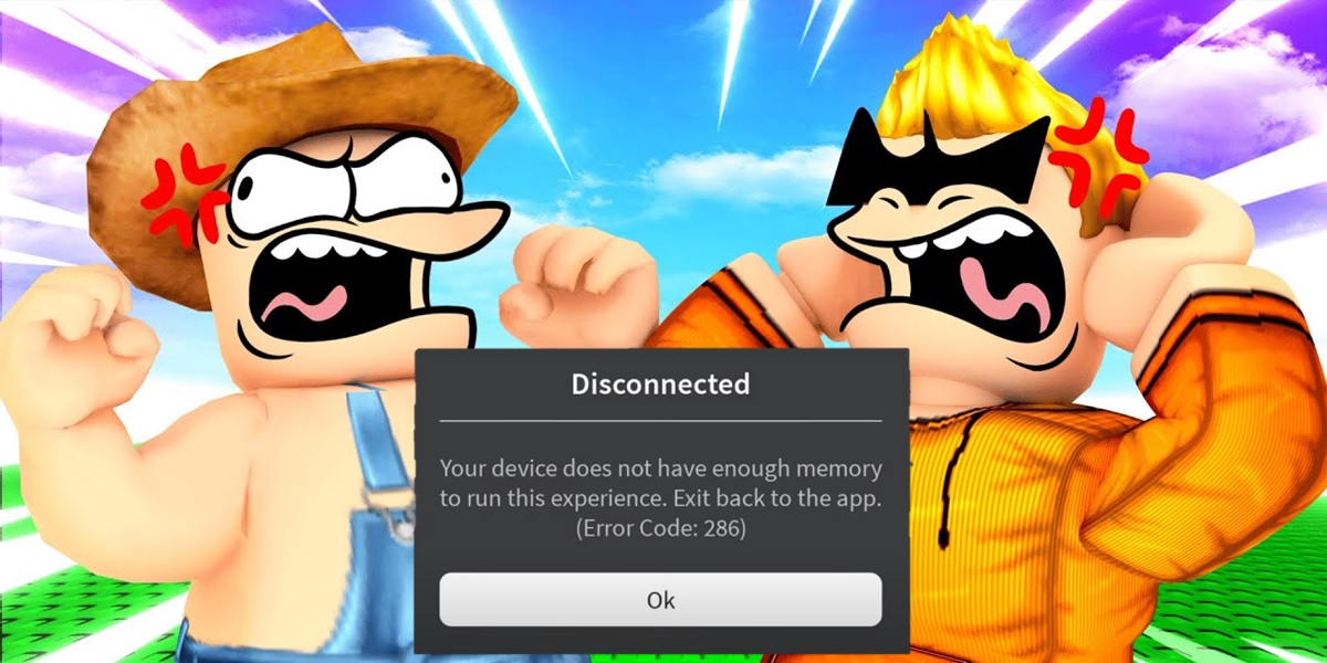 solucion codigo de error 286 roblox