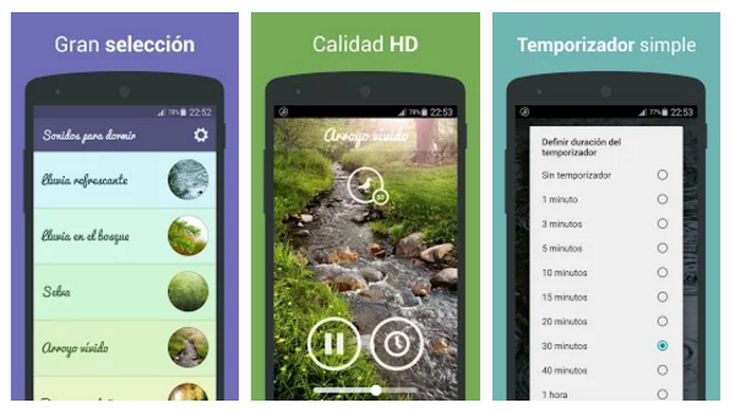 sonidos para dormir