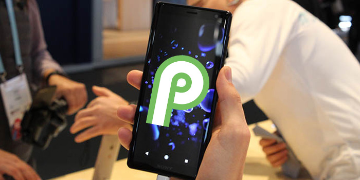 sony actualizar android pie