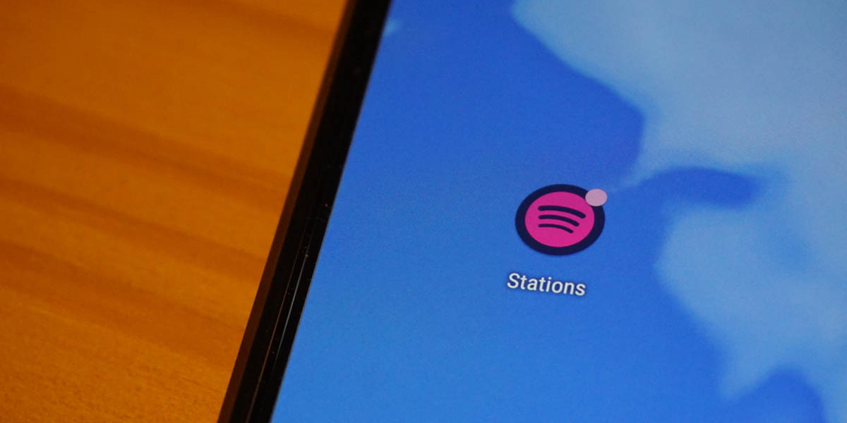 spotify stations aplicacion desaparece