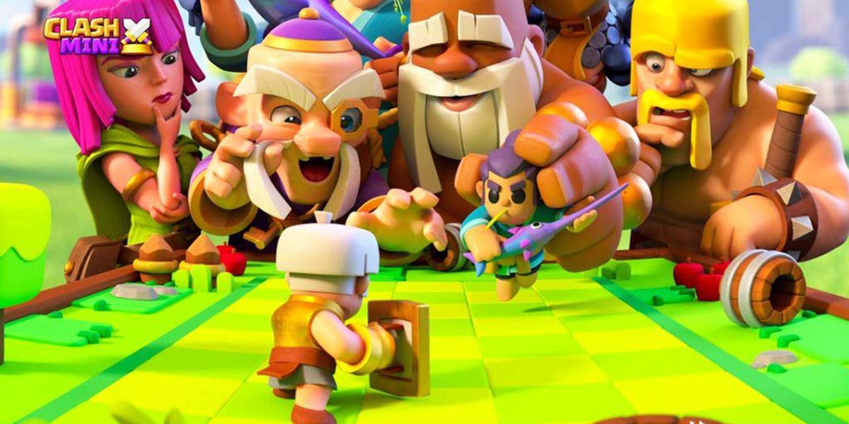 supercell lanza nuevo video de clash mini, clash quest y clash heroes