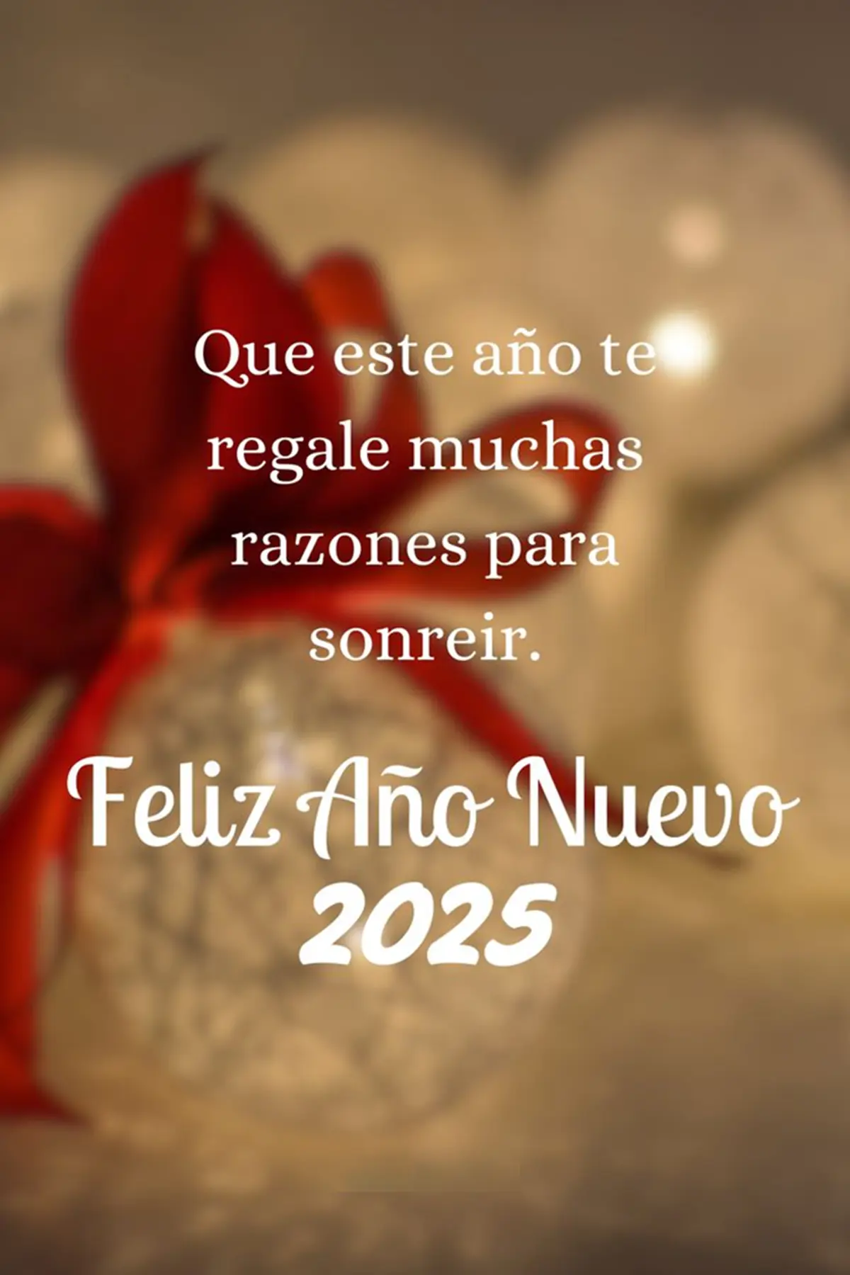 Happy New Year 2025 12 Card