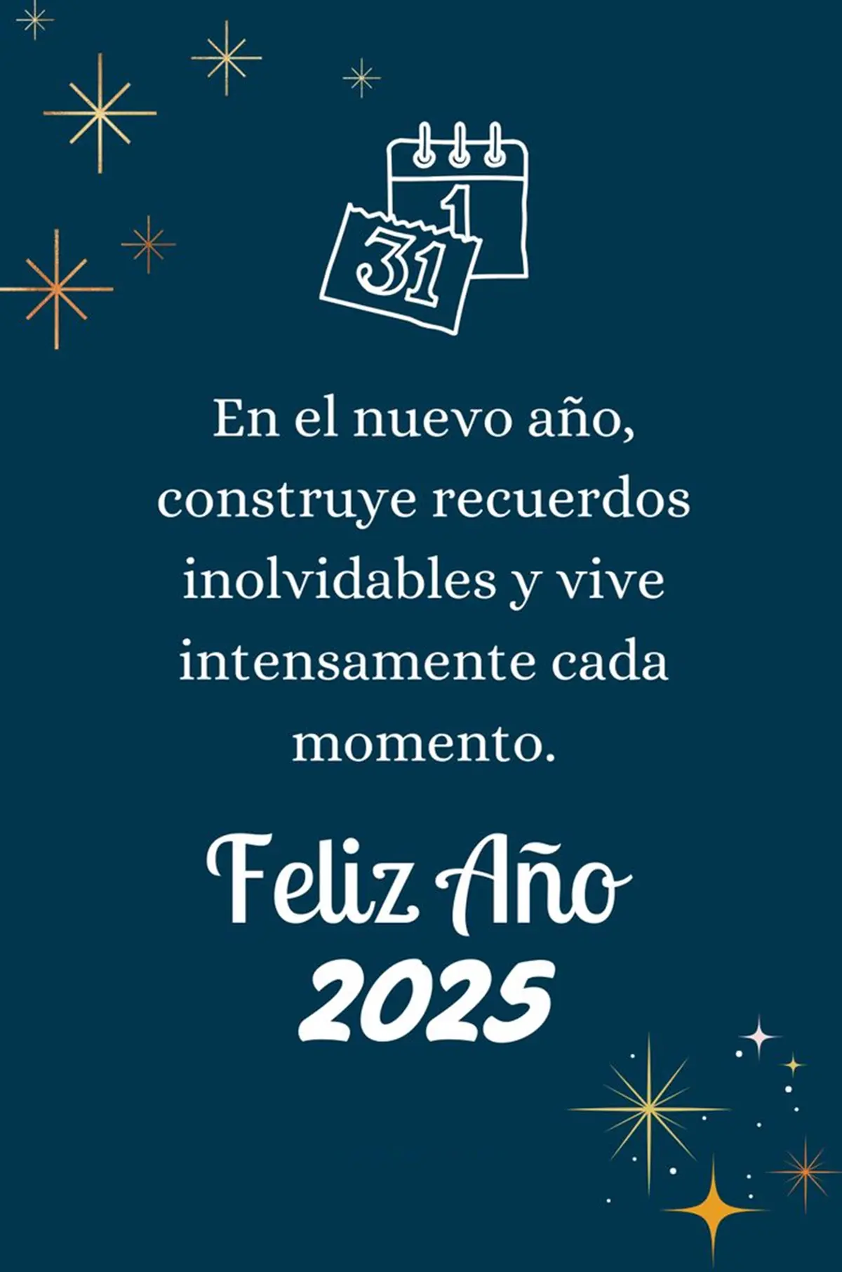 Happy New Year 2025 Card 9