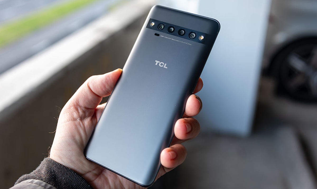 tcl 10 pro parte trasera