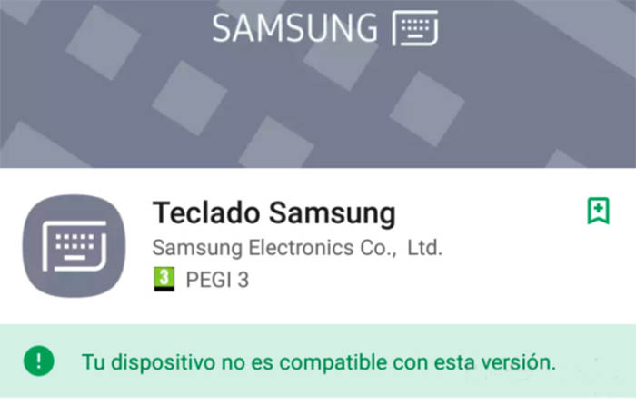 teclado de samsung