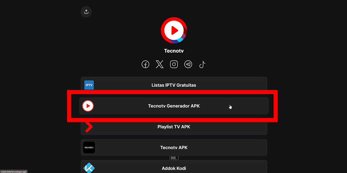 tecnotv generador