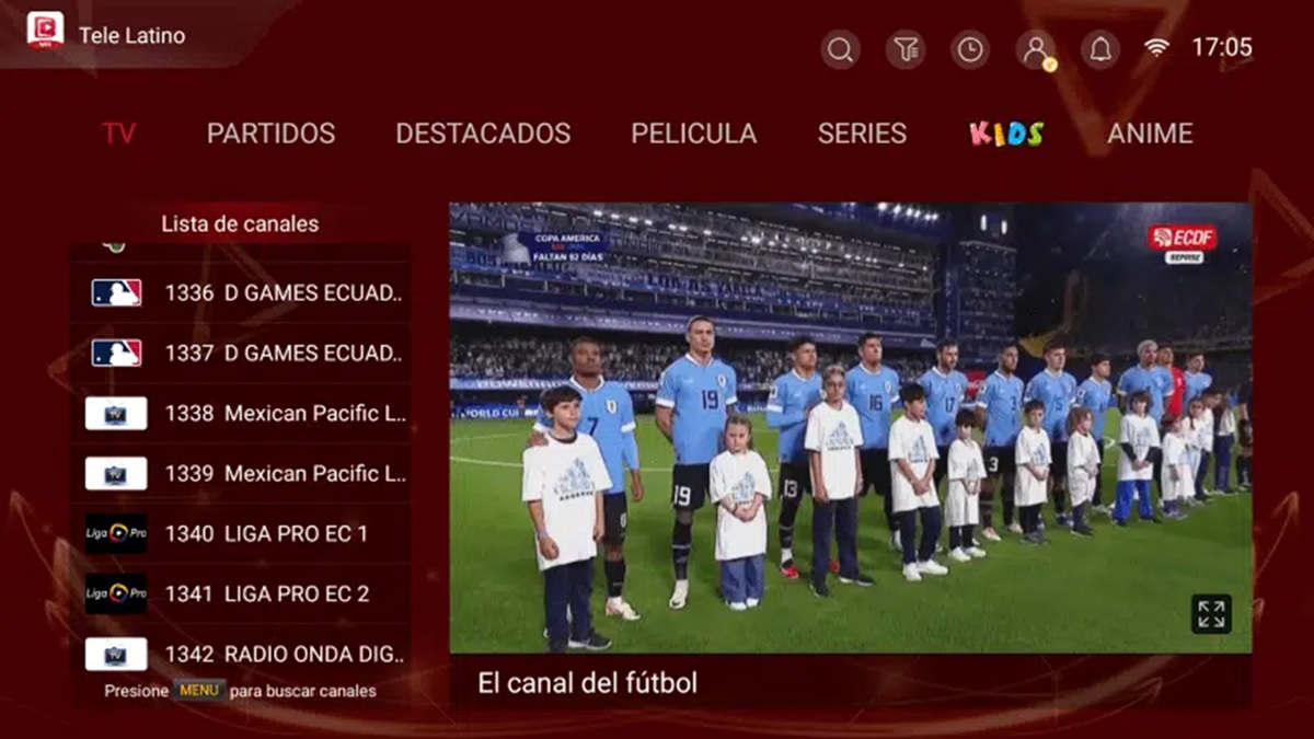 telelatino apk para ver television y deportes