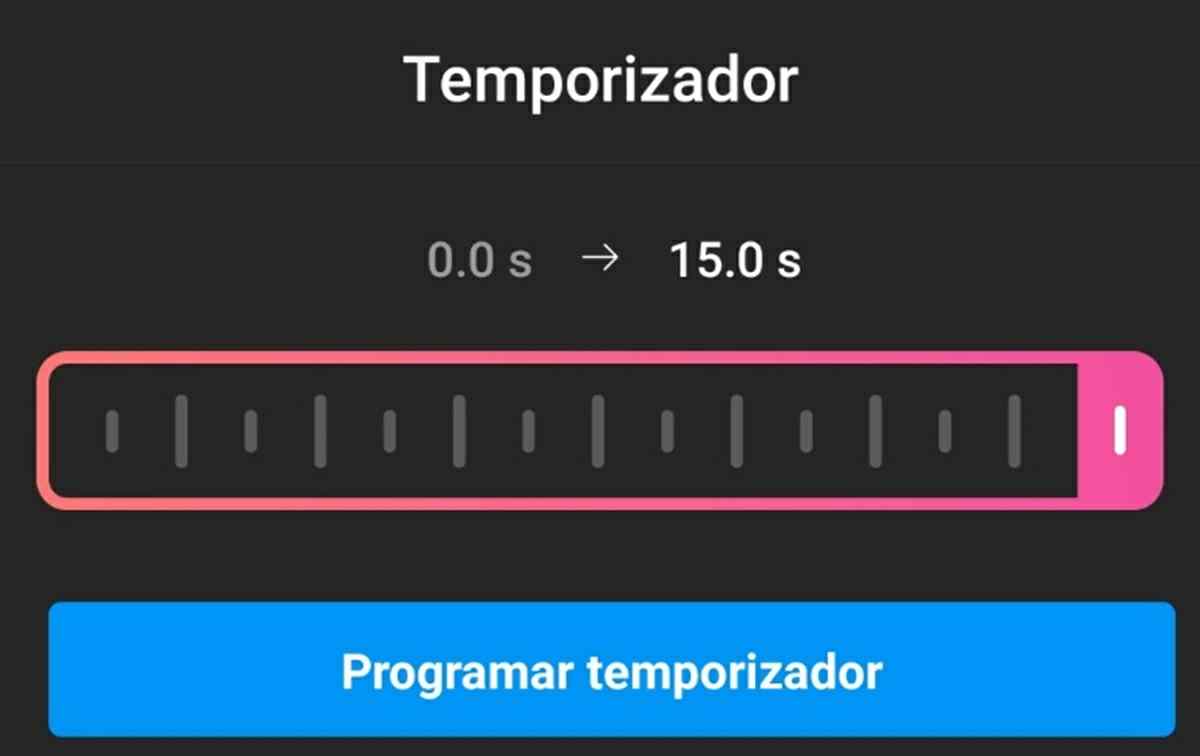 temporizador de reels instagram