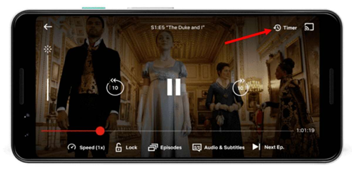 temporizador netflix
