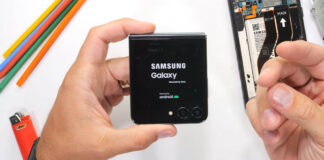 test de resistencia samsung galaxy z flip 5