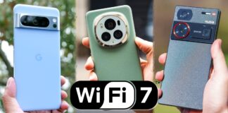 todos lo moviles con WiFi 7 que ya puedes comprar