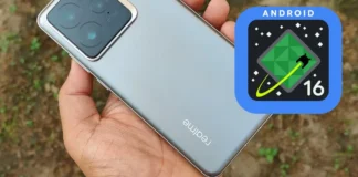 todos los moviles realme que actualizaran a android 16