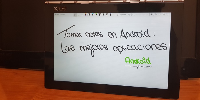 tomar apuntes en android