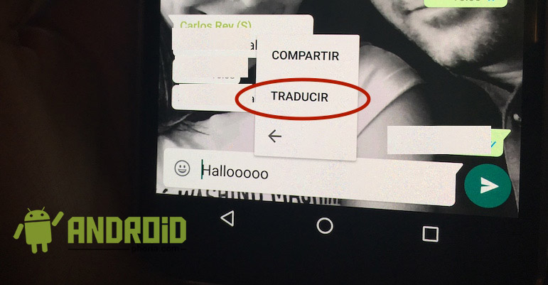 traducir mensajes de whatsapp