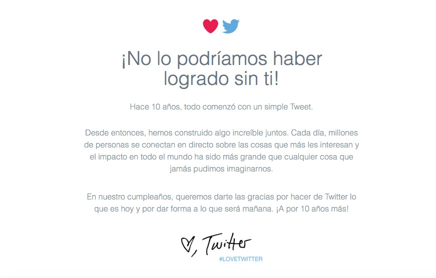 twitter 10 aniversario