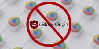 uBlock Origin se desactivó solo en Chrome qué hacer