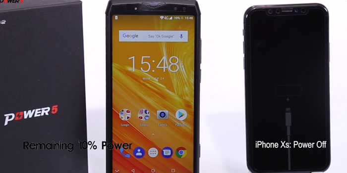 ulefone power 5 bateria test