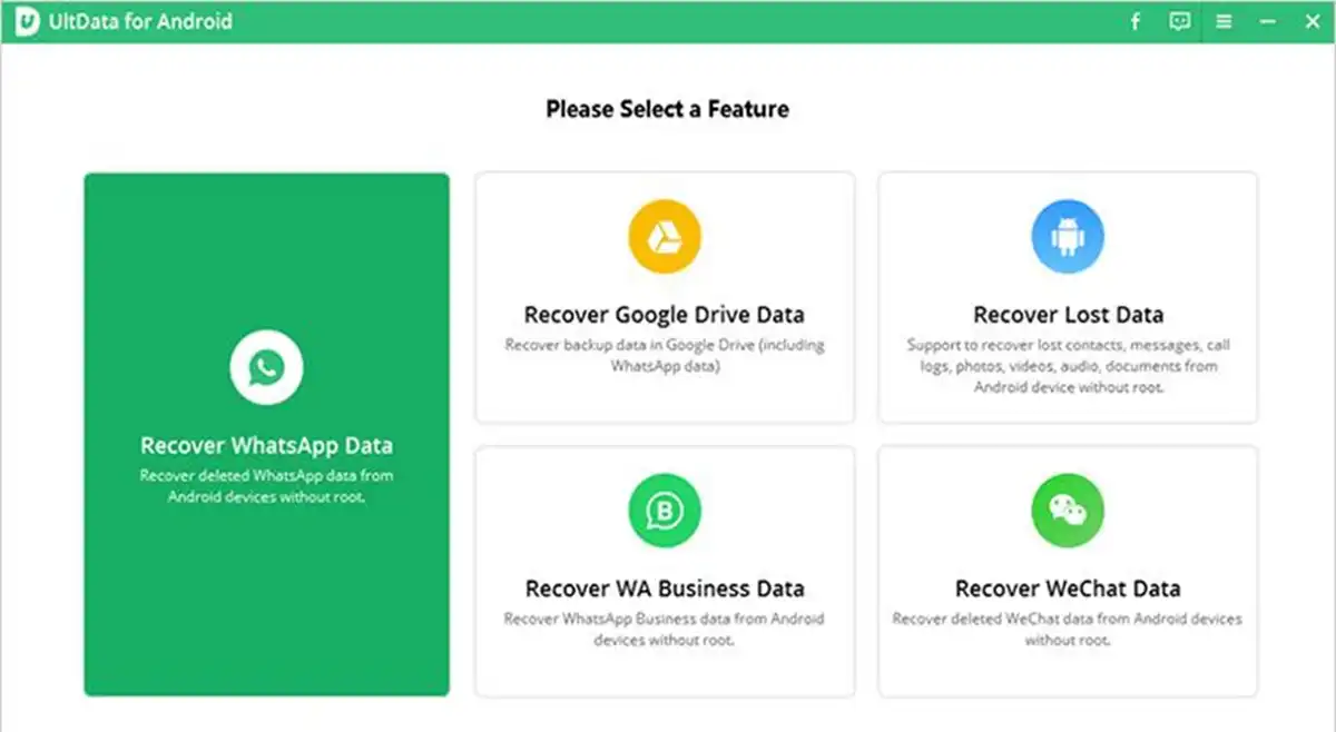 ultdata for android recuperacion datos whatsapp