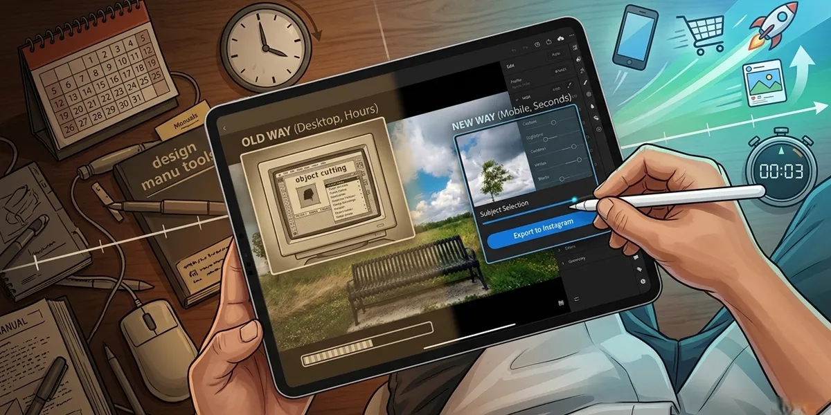 uso del movil como herramienta potente de edicion visual