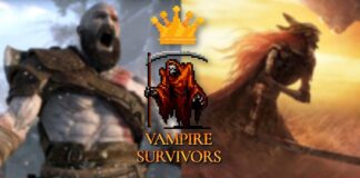 vampire survivors gana a elden ring y god of war ragnarok