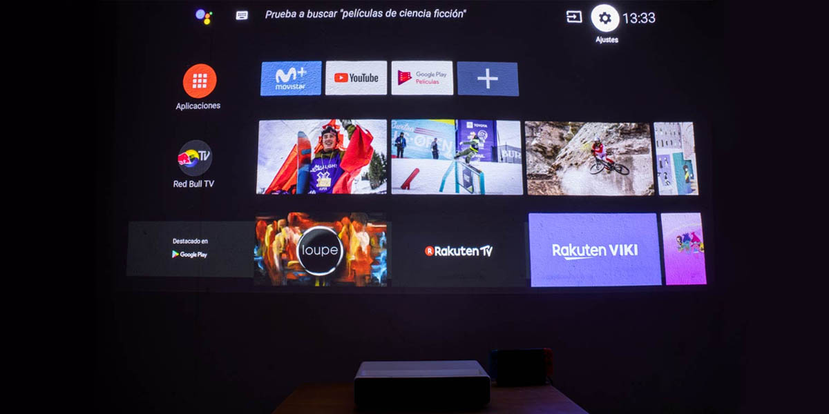 ventajas de un proyector con android tv