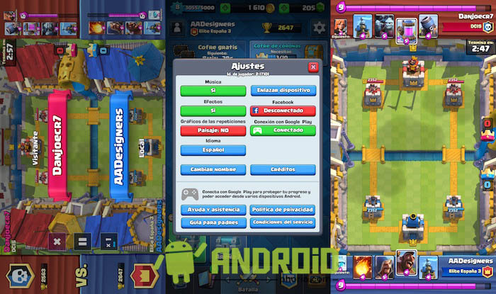 ver replays en vertical clash royale