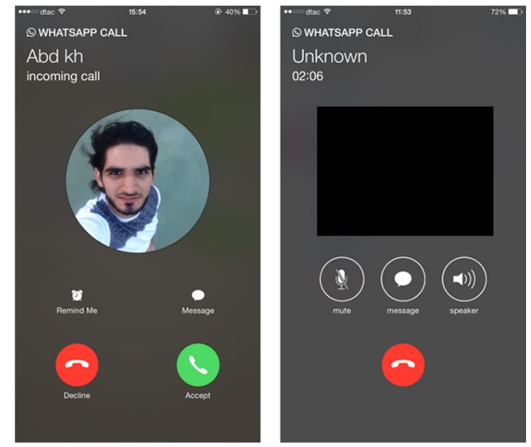 videollamadas whatsapp ios
