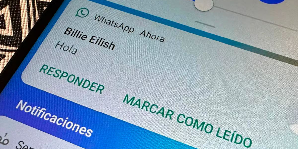 whatsapp no tiene historial de notificaciones