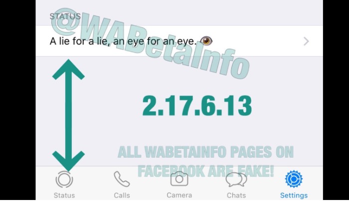 whatsapp volvera estados antiguos