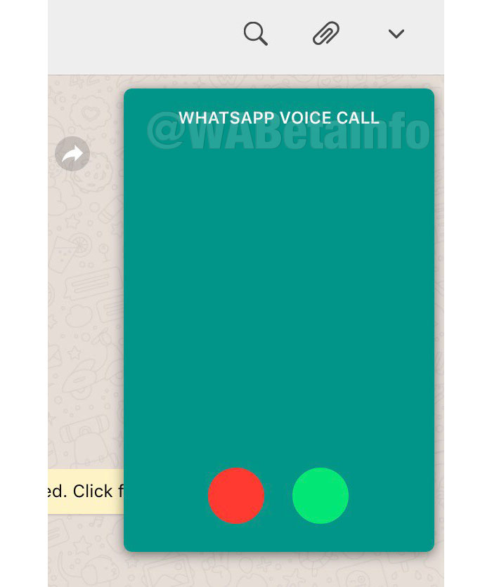 whatsapp web llamadas de voz