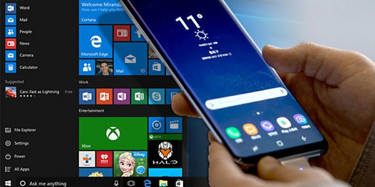 windows 10 en galaxy s8 y xiaomi mi 6