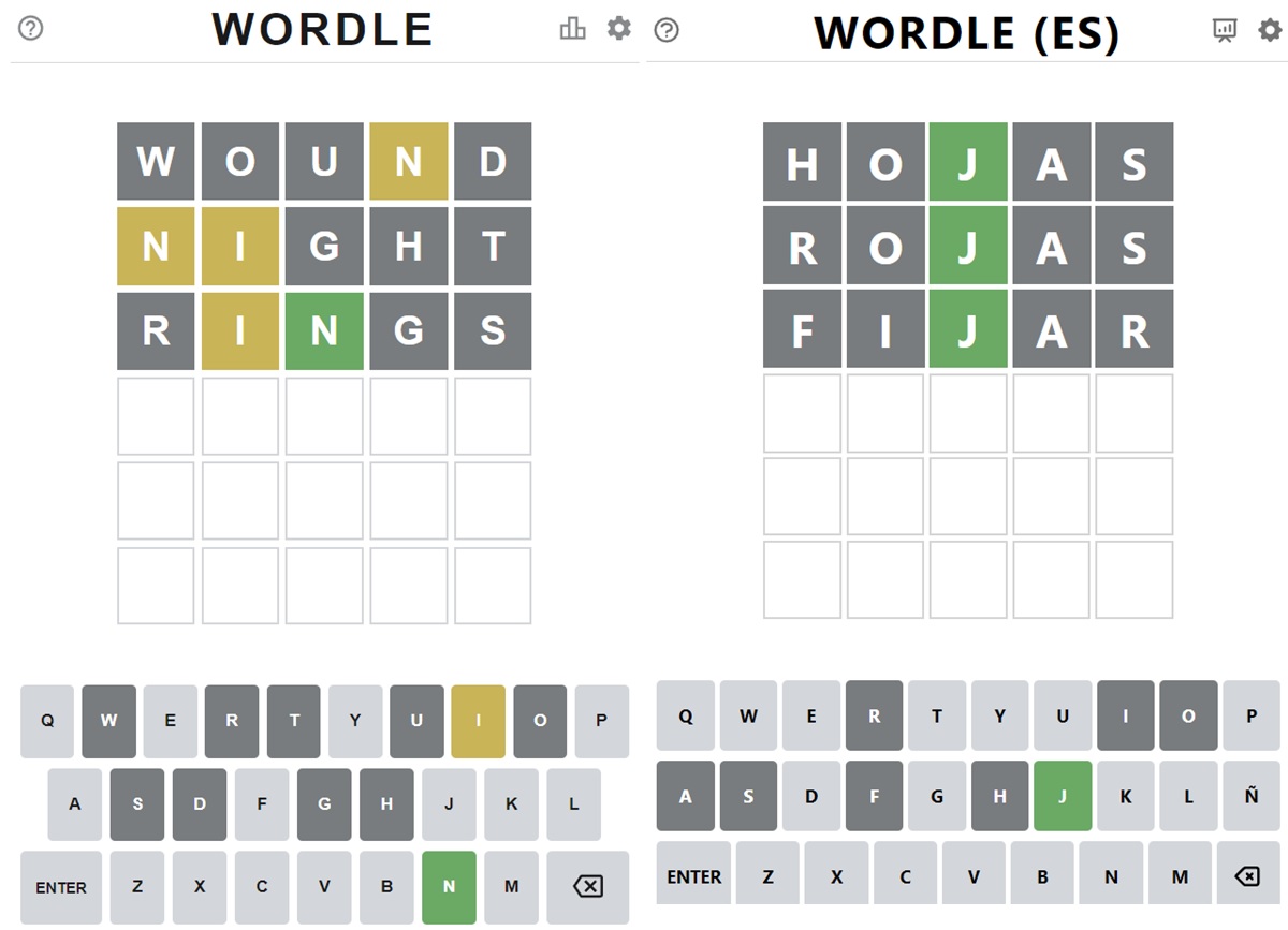 wordle origina vs adaptacion al espanol